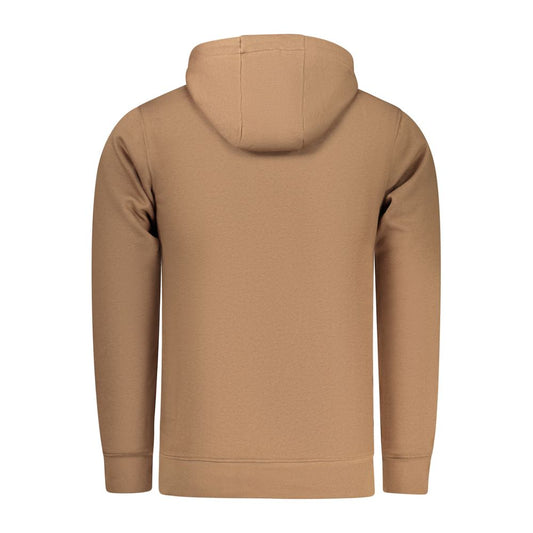Marrone Cotton Men Sweatshirt