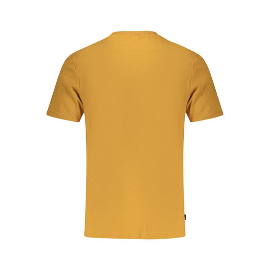 Marrone Cotton Men T-Shirt