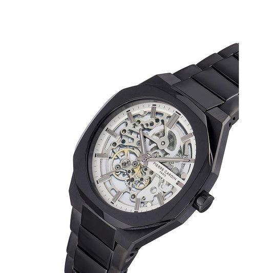 Black Stainless Steel Dress Watch