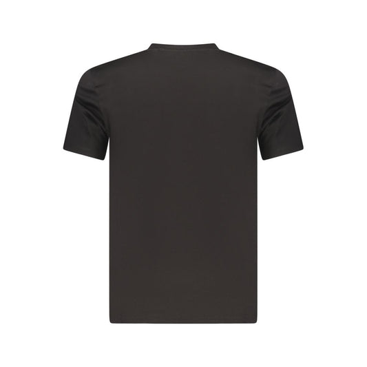 Black Organic Cotton Men T-Shirt