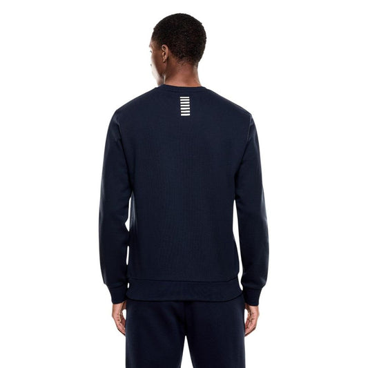 Blue Cotton Sweatshirt