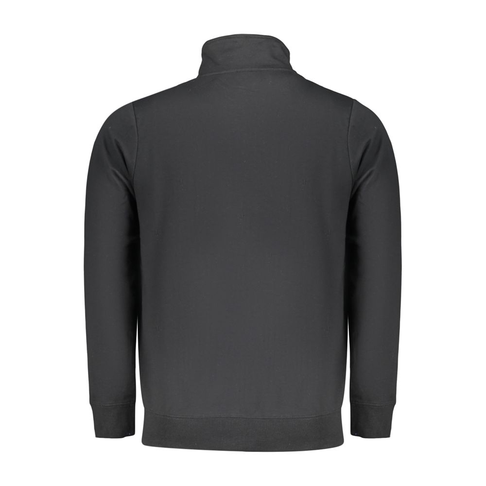 Black Cotton Men's Sweatshirt