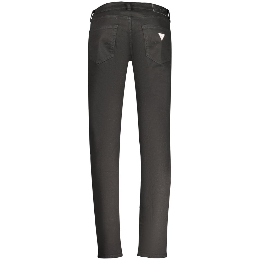 Black Cotton Mens Jeans