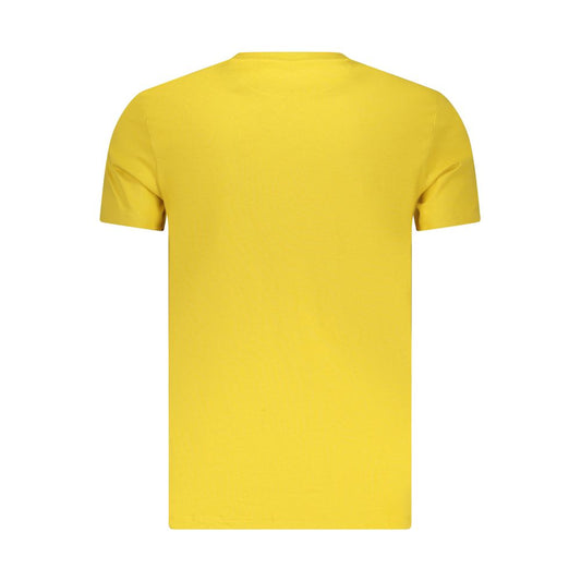 Yellow Cotton Mens T-Shirt