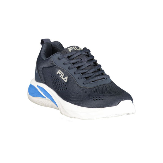 Blu Polyurethane Men's Sneaker