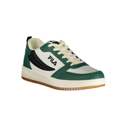 White Polyurethane Men Sneaker