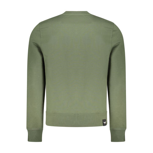 Black Cotton Men's Sweatshirt
