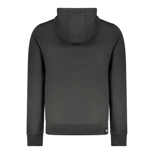 Blue Cotton Men's Hoodie