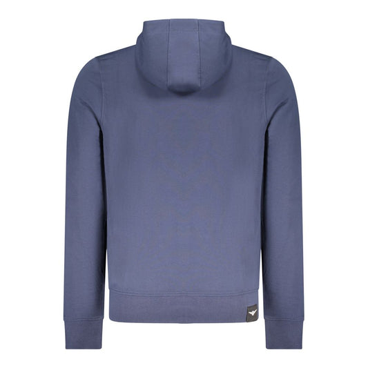 Blue Cotton Men's Sweatshirt
