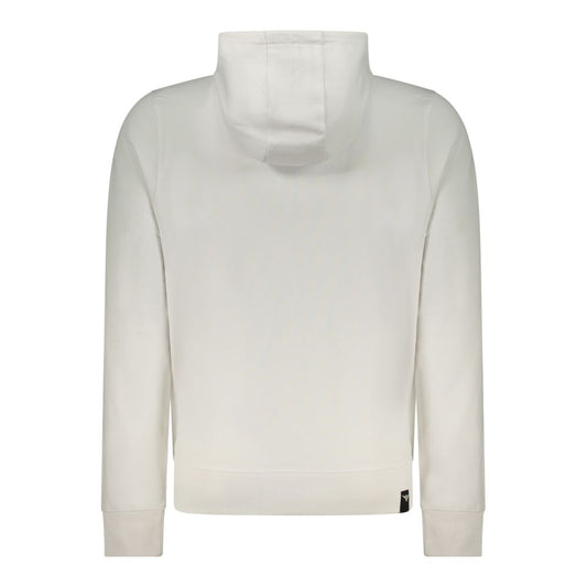 White Cotton Men's Sweatshirt