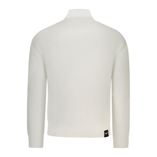 White Cotton Men's Sweatshirt