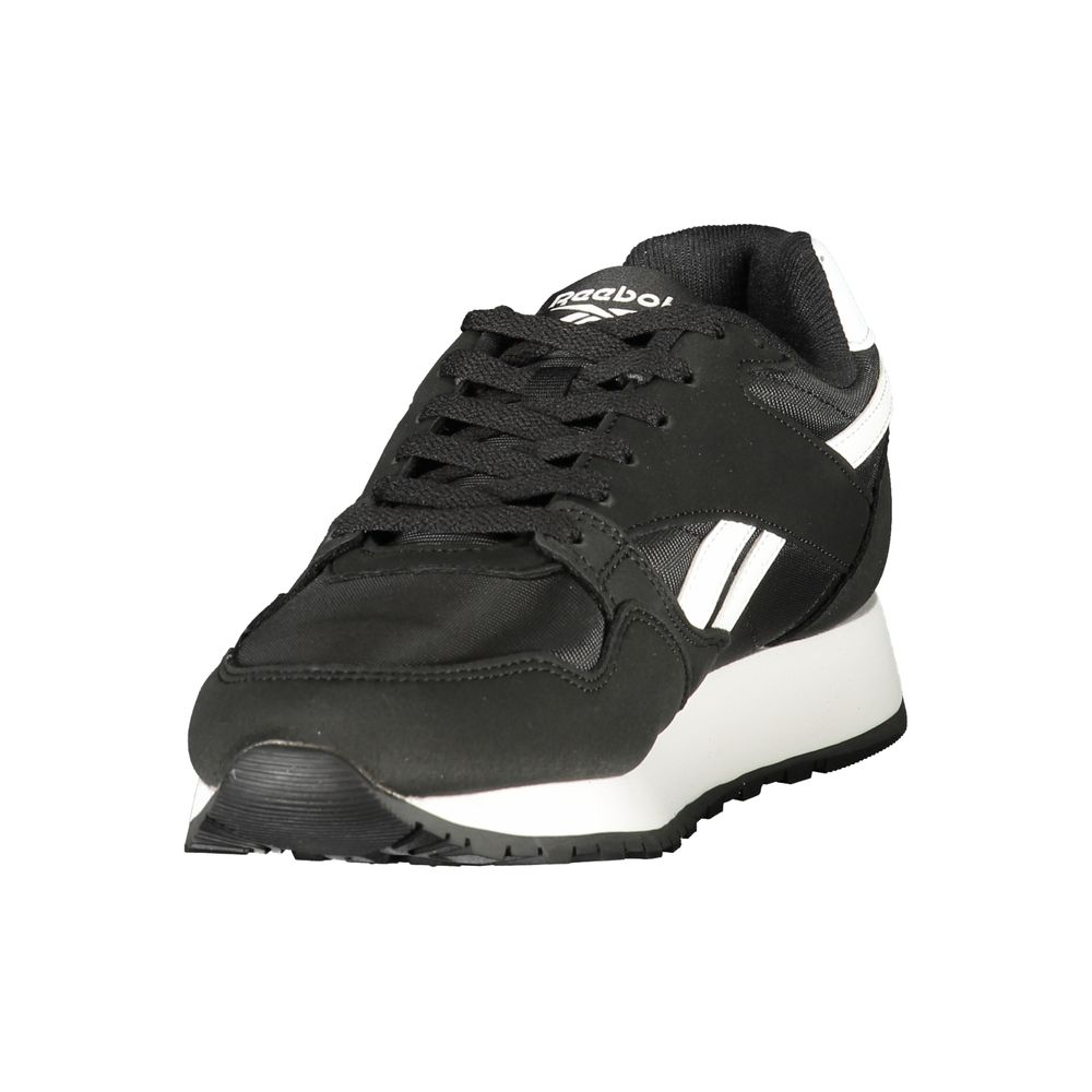 Black Polyester Unisex Sneaker