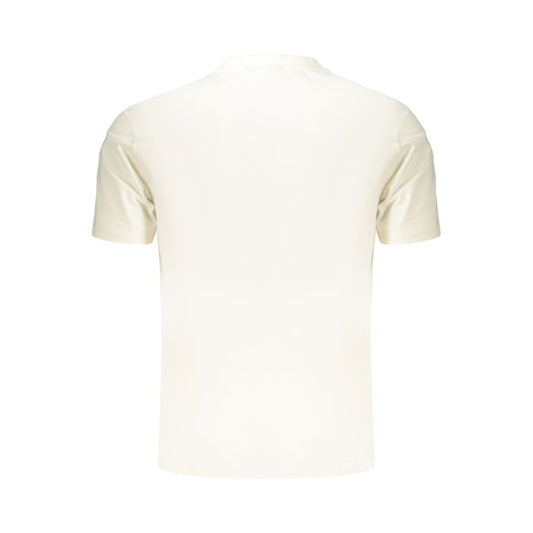 White Cotton Men's T-Shirt