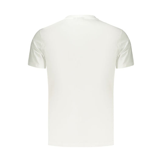 White Cotton Men's T-Shirt