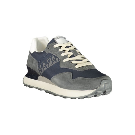 Blue Poliuretano Men's Sneaker