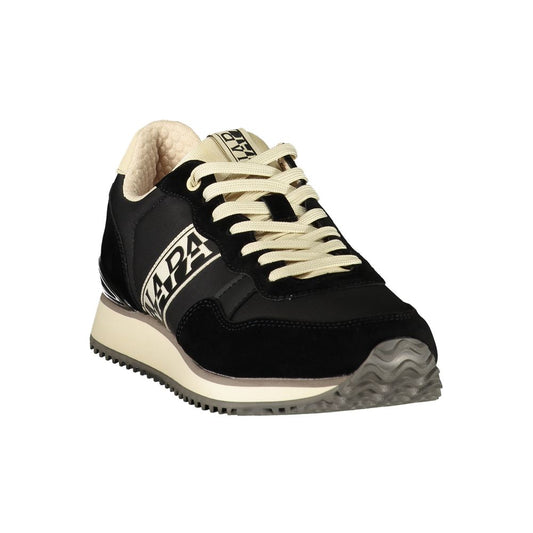 Nero Polyester Uomo Sneaker