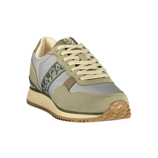 Azzurro Polyurethane Man Sneaker