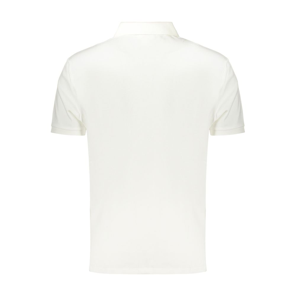 White Cotton Men's Polo Shirt
