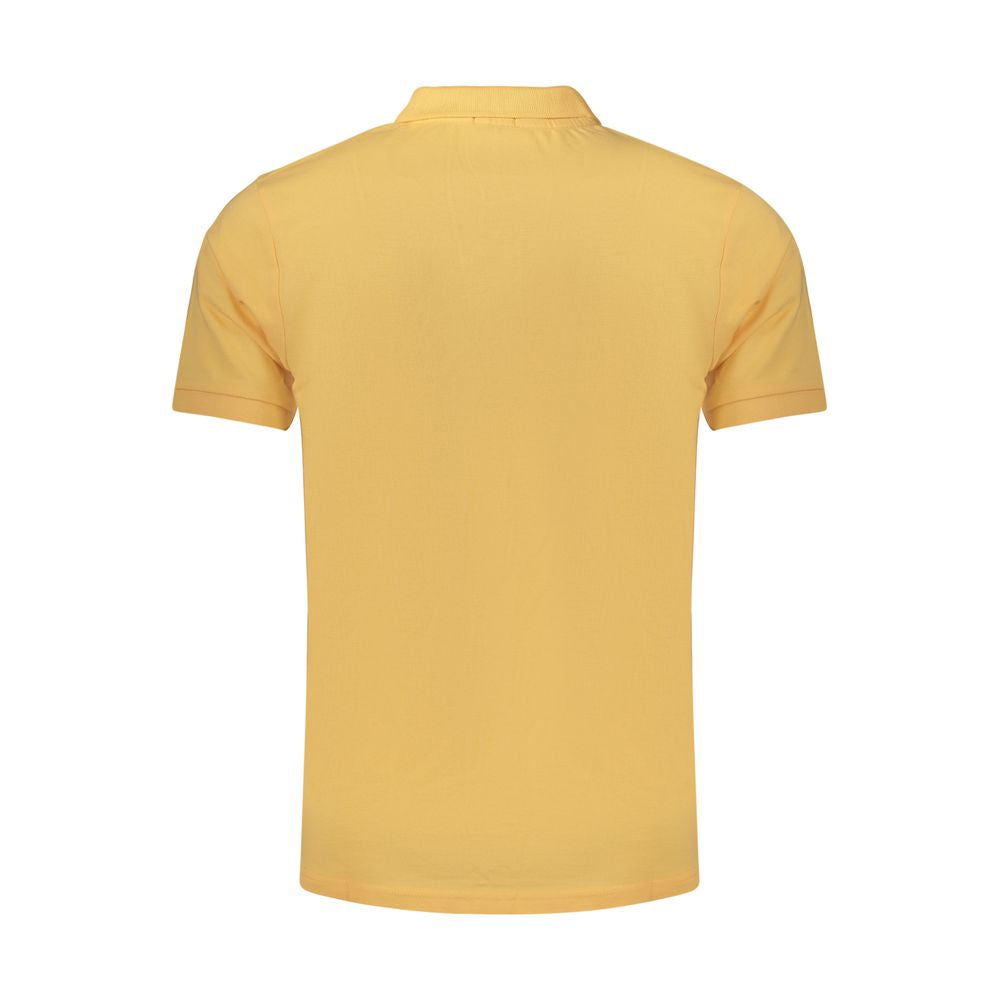 Orange Cotton Men's Polo Shirt