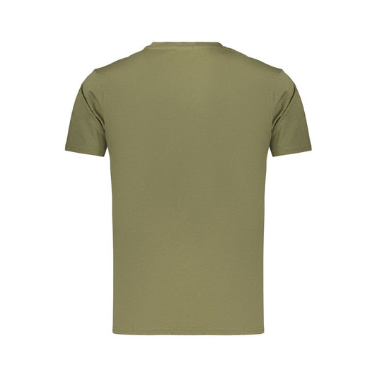 Verde Cotton Uomo T-Shirt