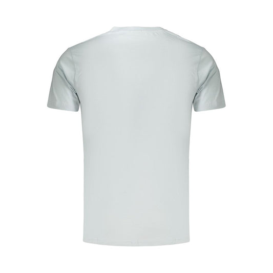 Light Blue Cotton Men's T-Shirt