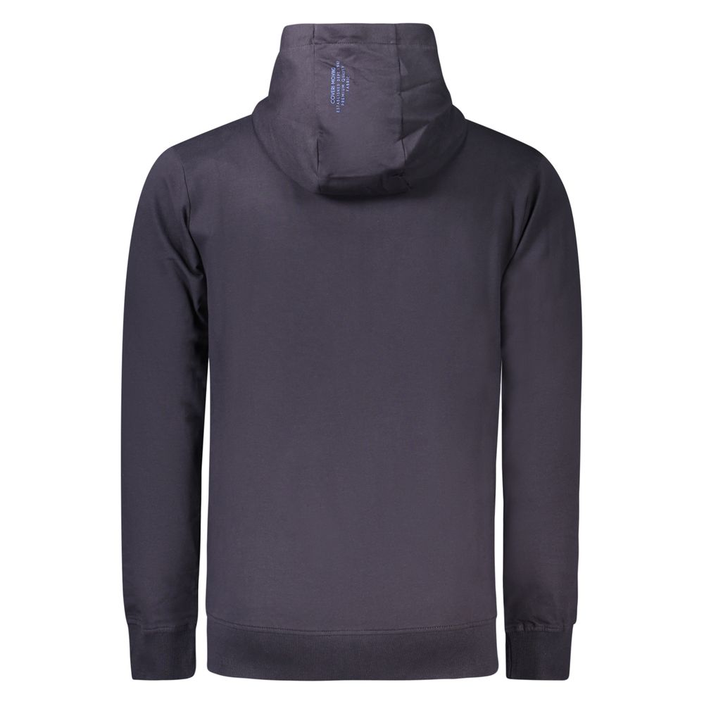 Blue Cotton Men's Sweatshirt