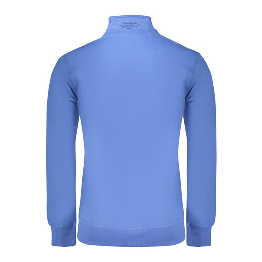 Blue Cotton Men's Sweatshirt