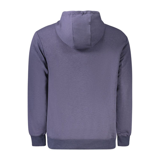 Blue Cotton Men's Sweatshirt