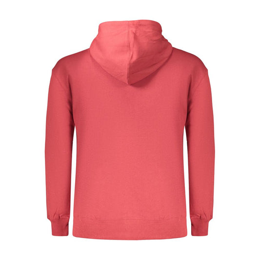 Red Cotton Men's Sweatshirt