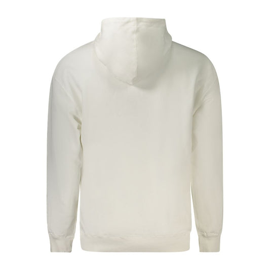 White Cotton Men's Sweatshirt