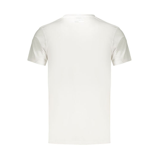 White Cotton Men's T-Shirt