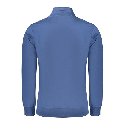 Blue Cotton Men's Sweatshirt
