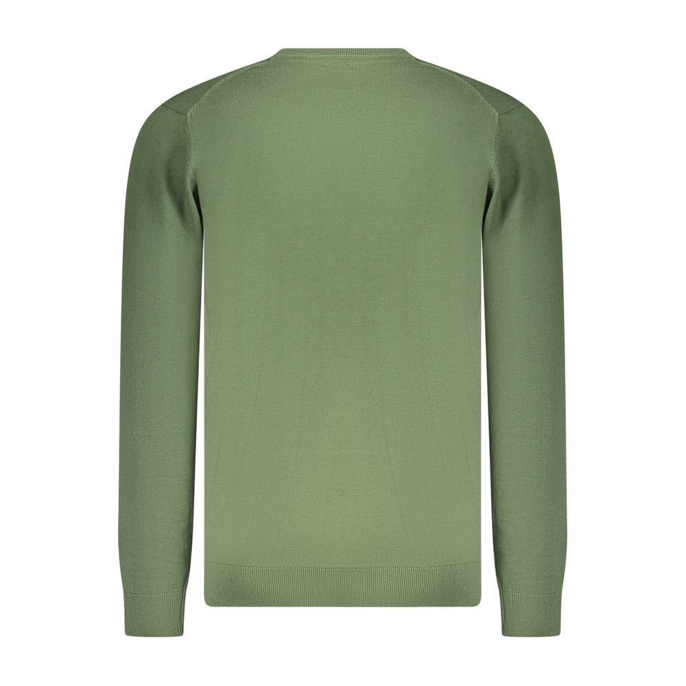 Green Cotton Men's Shirt