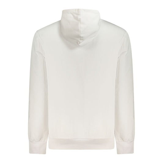 White Cotton Men's Sweatshirt