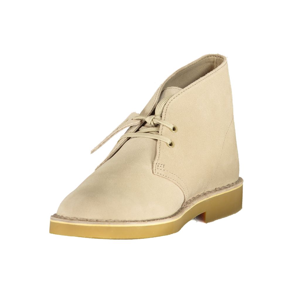 Beige Suede Men's Boot