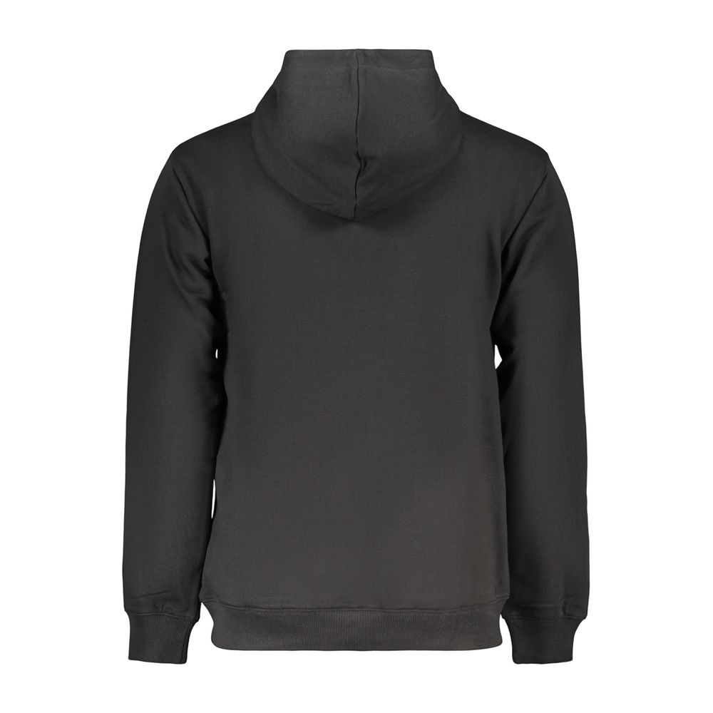 Black Cotton Men's Sweatshirt