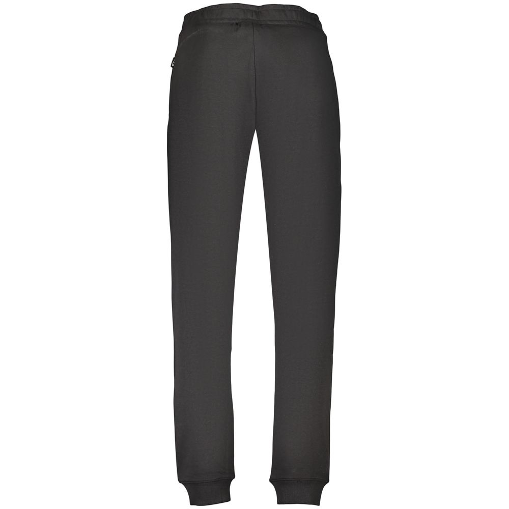 Black Cotton Mens Trousers