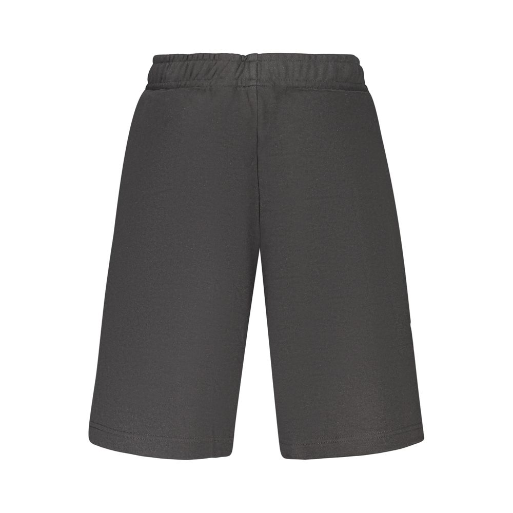 Black Cotton Men's Pants