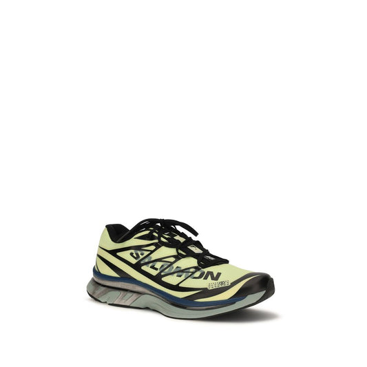 Black Polyamide Athletic Sneakers