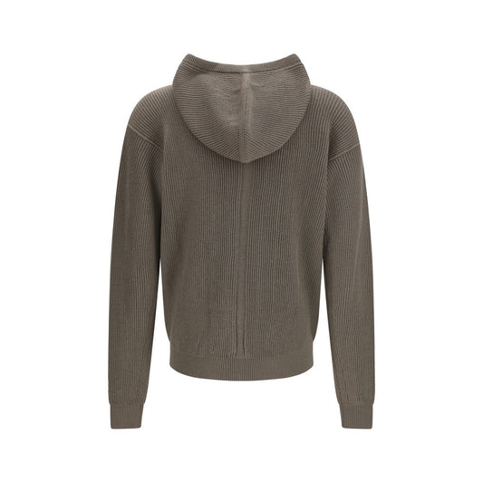 Gray Wool Oves Aries Hoodie