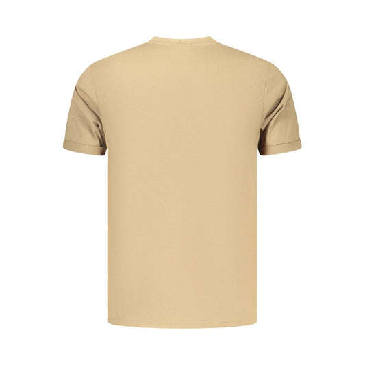 Brown Cotton Men's Shirt