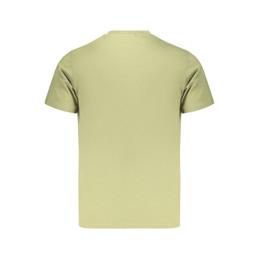 Green Cotton Men's T-Shirt