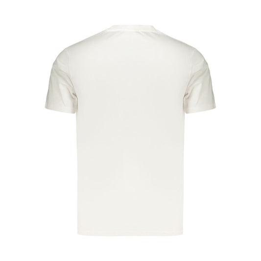 White Cotton Men's T-Shirt