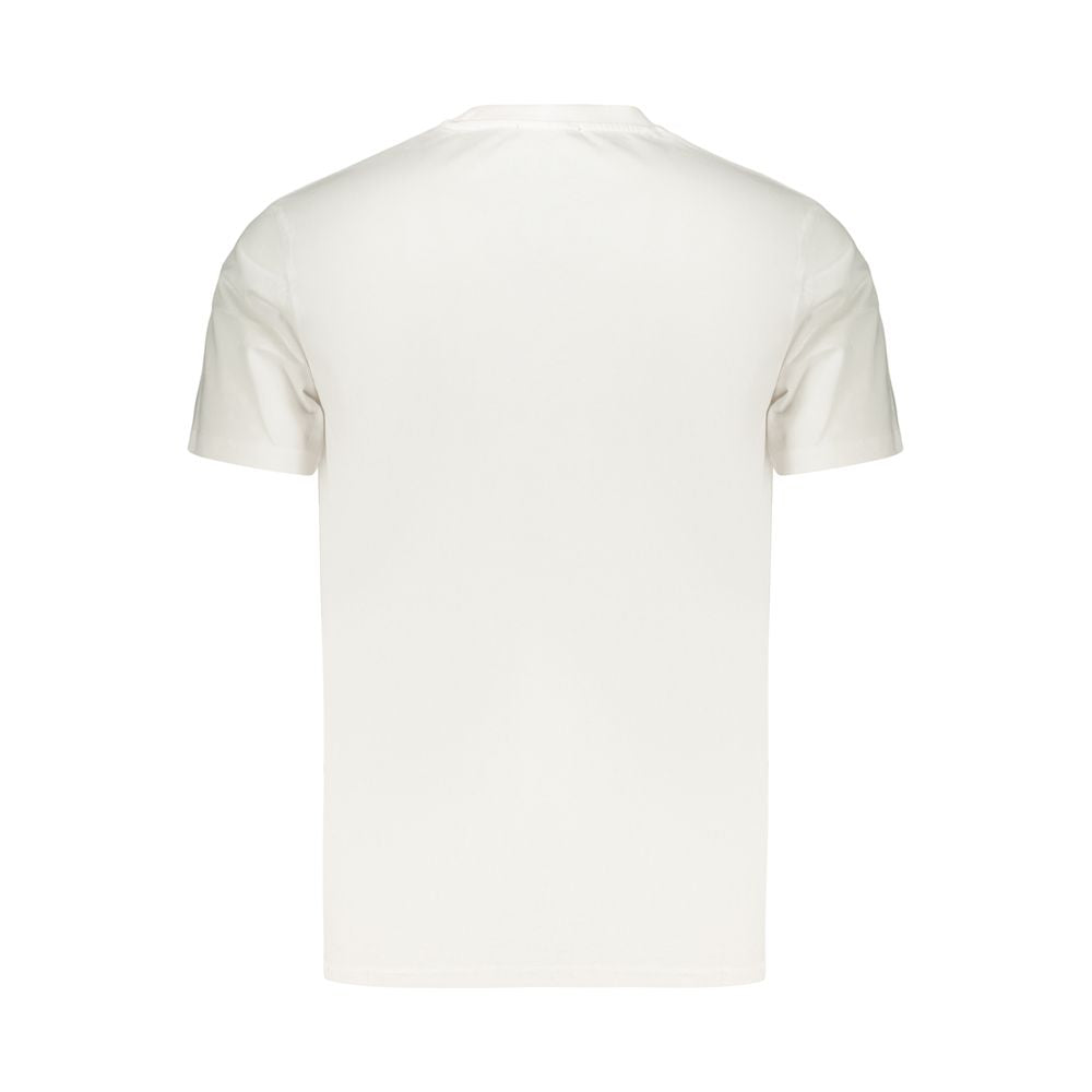 White Cotton Men's T-Shirt