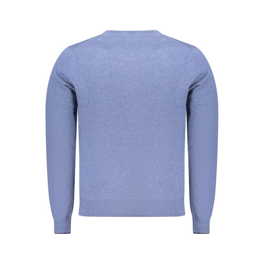 Blue Cotton Men's Sweater
