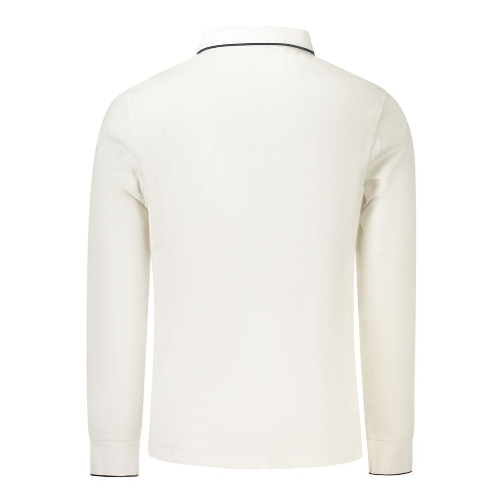 White Cotton Men's Polo