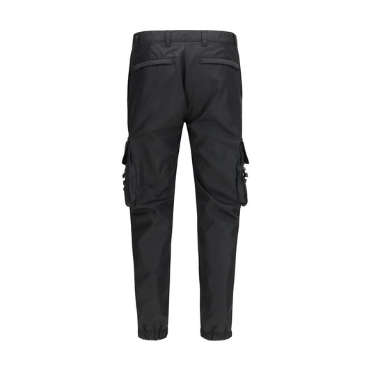 Black Polyamide Athletic Pants