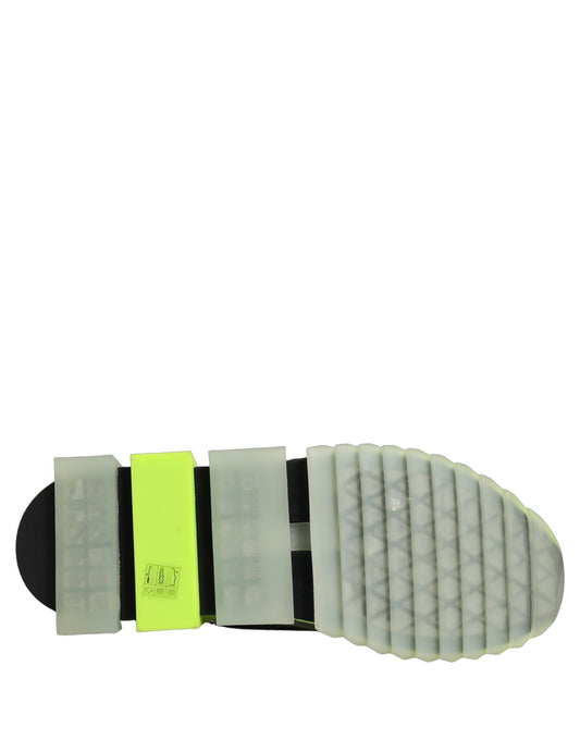 Black Green Sorrento Low Top Sneakers Shoes