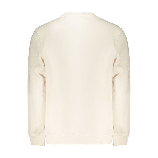 White Cotton Men's Sweatshirt
