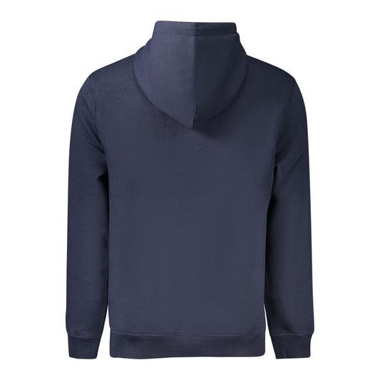 Blue Cotton Men's Sweatshirt